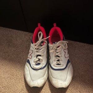 New Balance 997 White Pink Blue 2019 B1 trainers